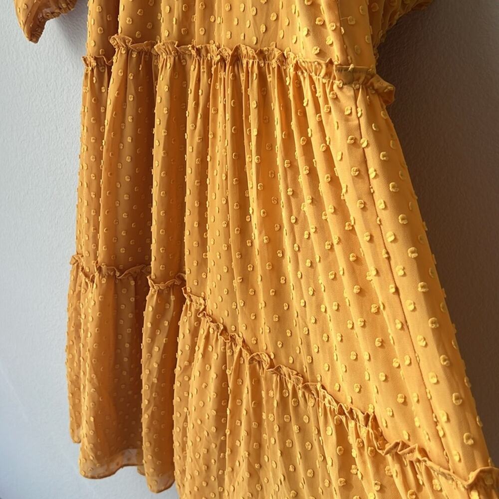 J Crew Tiered Midi Dress, Size 4 - Picture 9 of 11